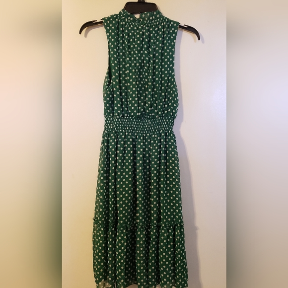 Enforce Studio Polka-dot Sleeveless Dress - Picture 3 of 4